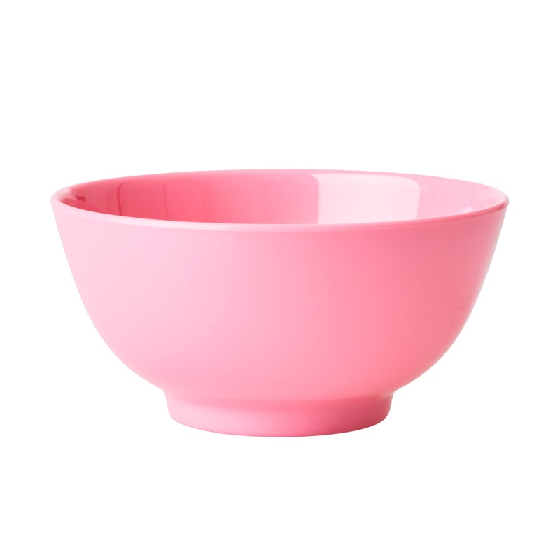 Rice DK Medium Melamine Bowl - Soft Pink