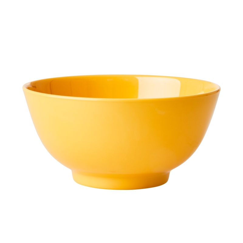 Rice DK Medium Melamine Bowl - Yellow