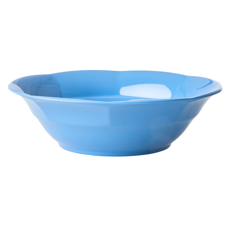 Rice DK Melamine Soup Bowl in Gendarme Blue