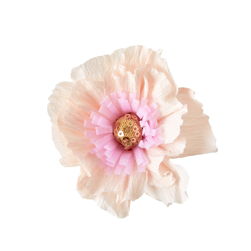 Rice DK Tissue Paper Flower Small Ivory