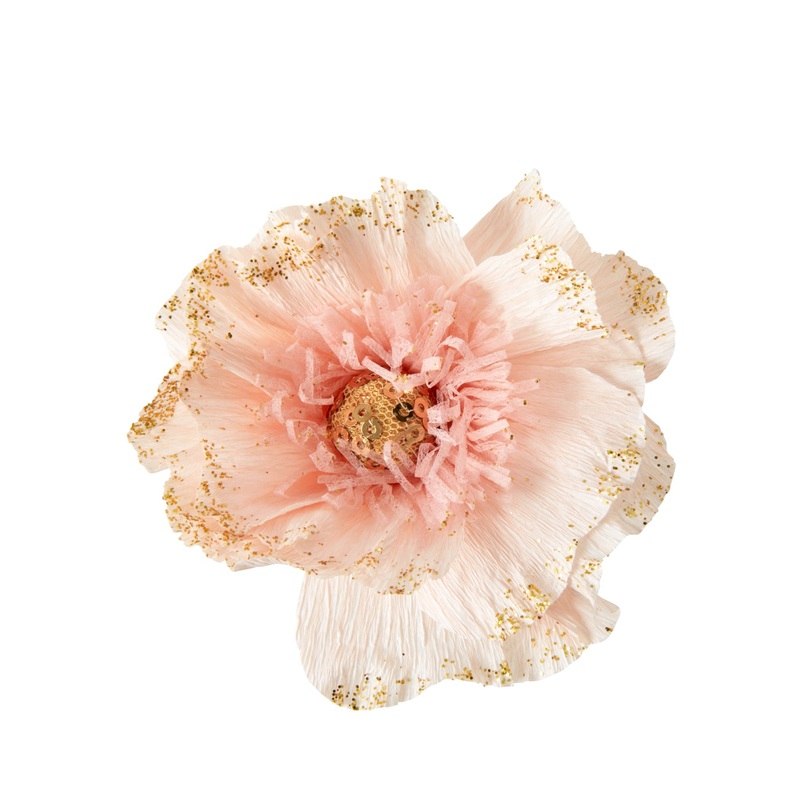 Rice DK Tissue Paper Flower Small Peach Pink