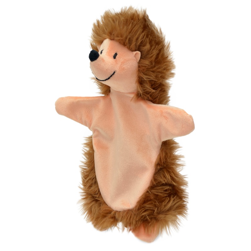 Bass & Bass Baby Hand Puppet Comforter Hedgehog