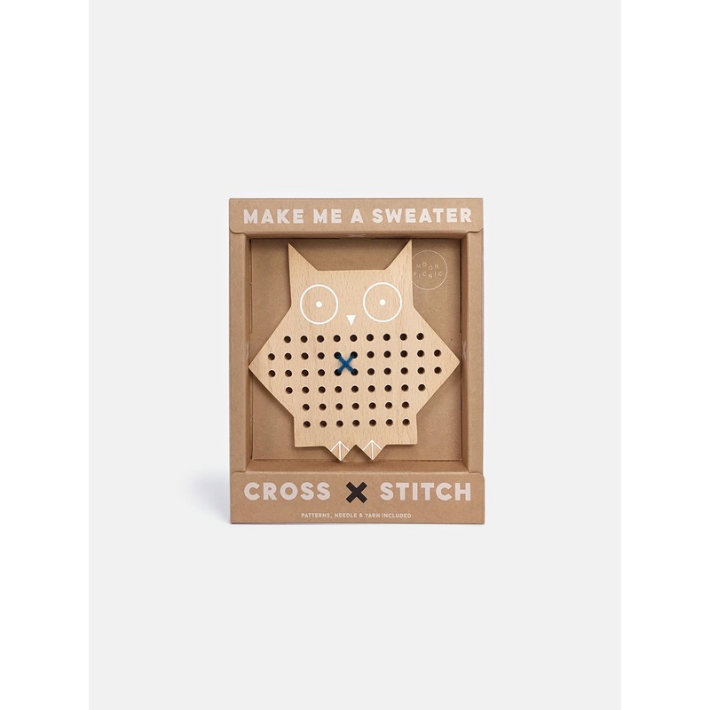 Moon Picnic Cross Stitch Friends - Owl