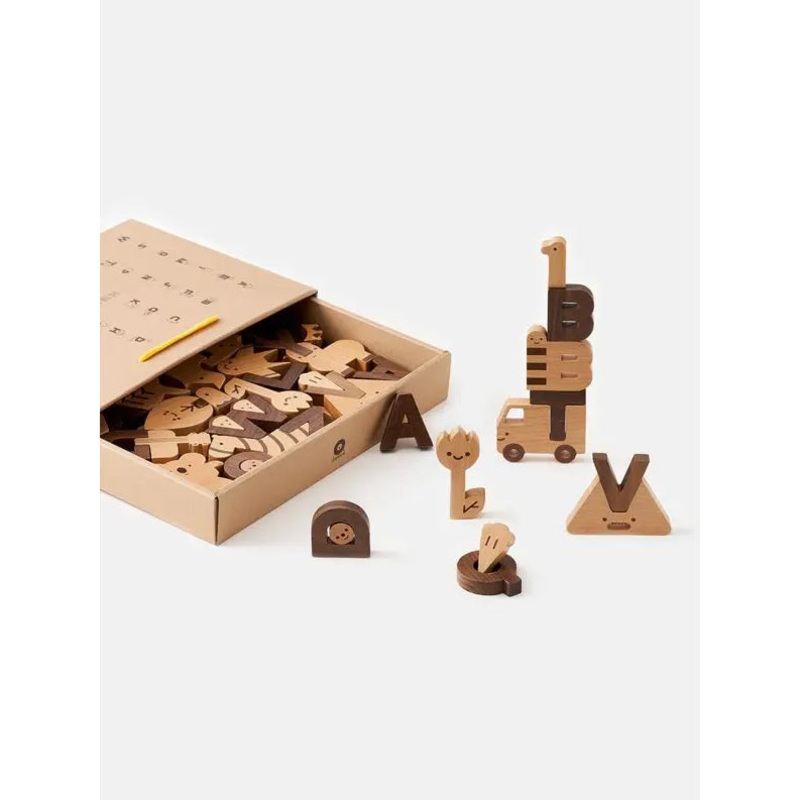 OIOIOOI Alphabet Play Blocks