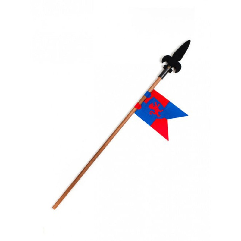 Kalid Medieval Lance Softik + Pennant Blue