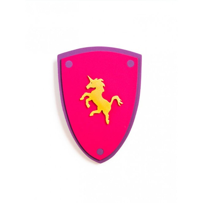 Kalid Medieval Shield Softik Pink S Unicorn