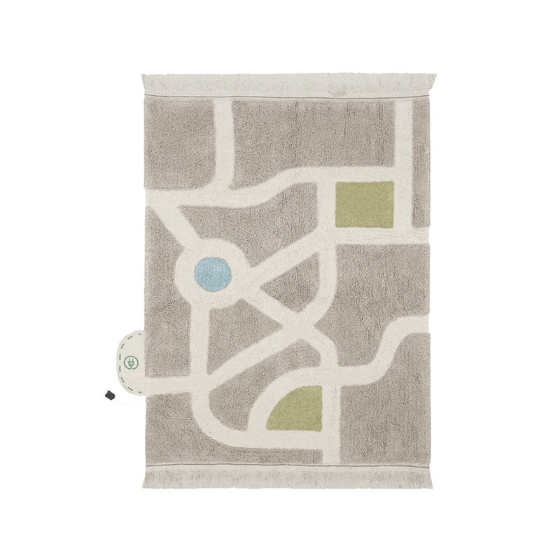 Lorena Canals Eco-City Eco-City Machine Washable Play Rug - 120x170cm