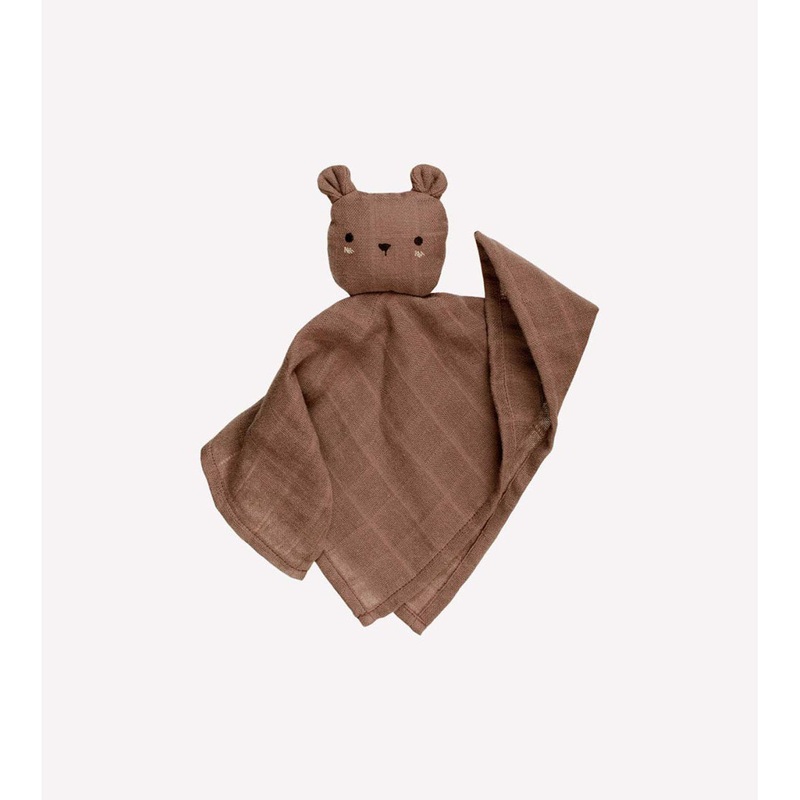 Main Sauvage Cuddle Cloth - Teddy Nut 33x33cm
