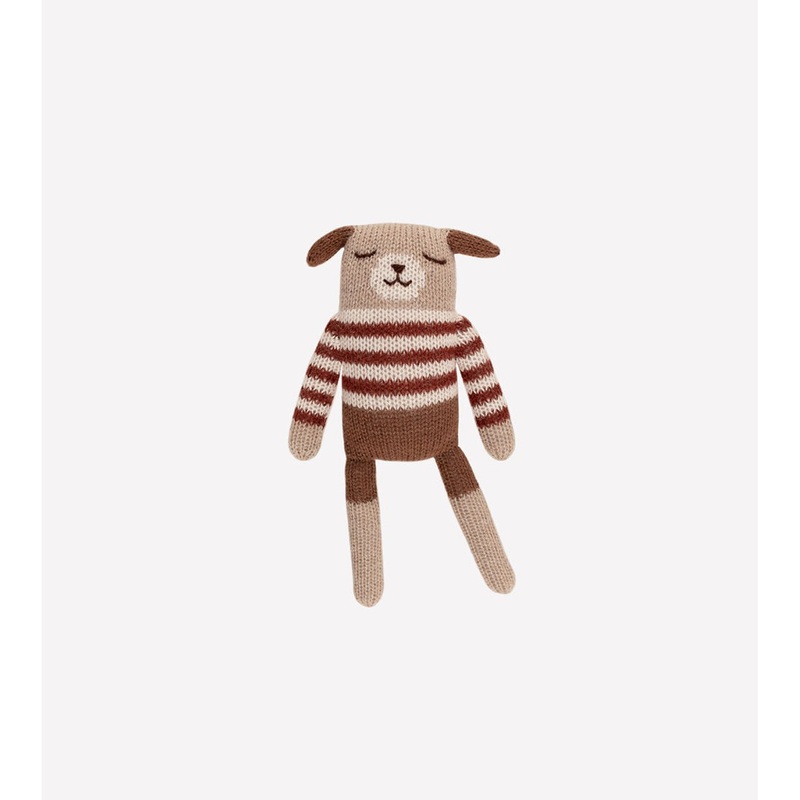 Main Sauvage Puppy, Sienna Striped Sweater 22cm
