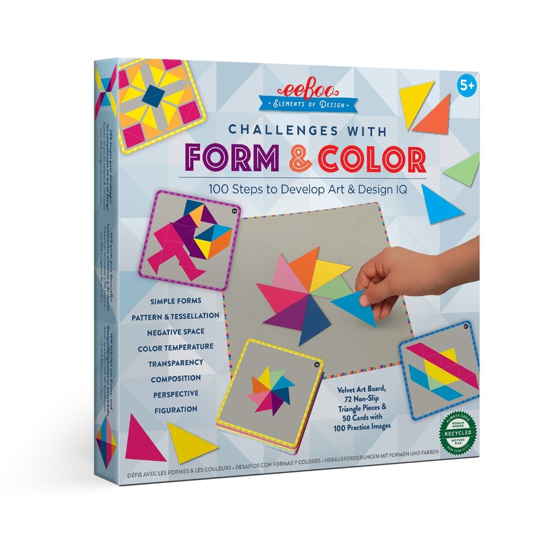 eeBoo Challenges with Form & Color