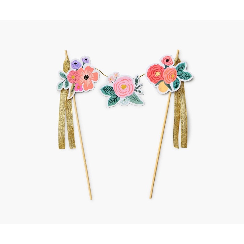 Rifle Paper Co Garden Party Cake Topper