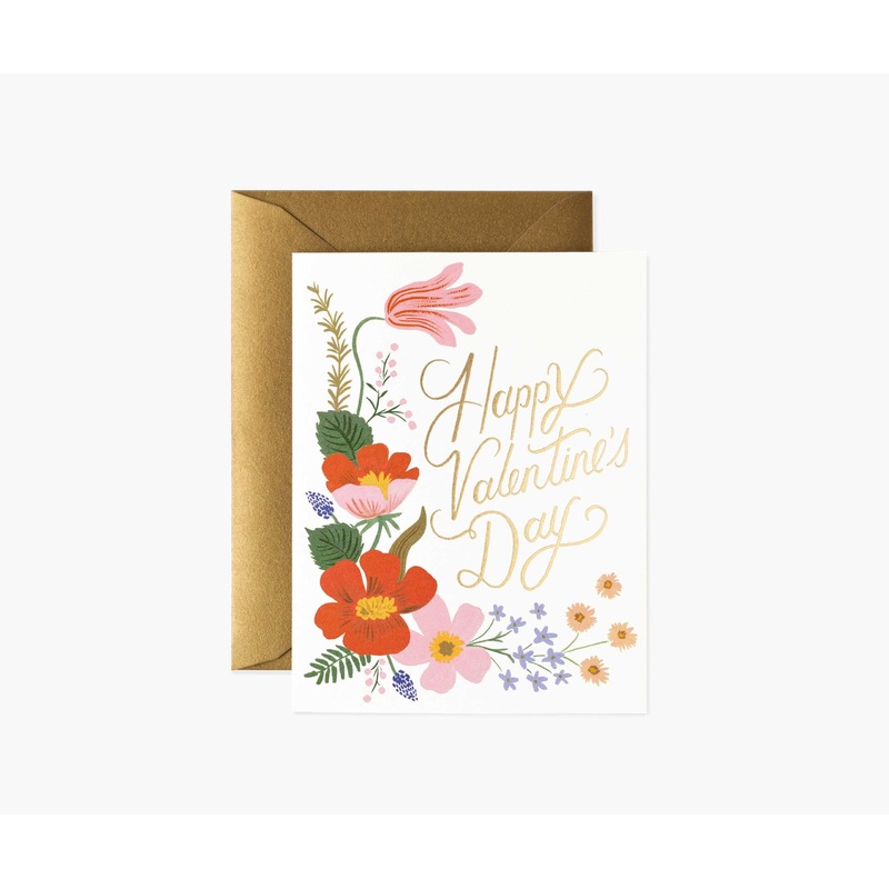 Rifle Paper Co Strawberry Garden Valentine Card