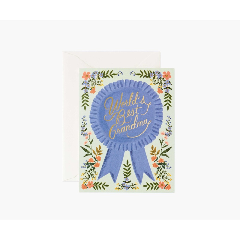 Rifle Paper Co World's Best Grandma Card