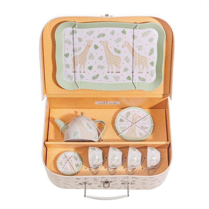 RJB Stone Gigi Giraffe Tea Set
