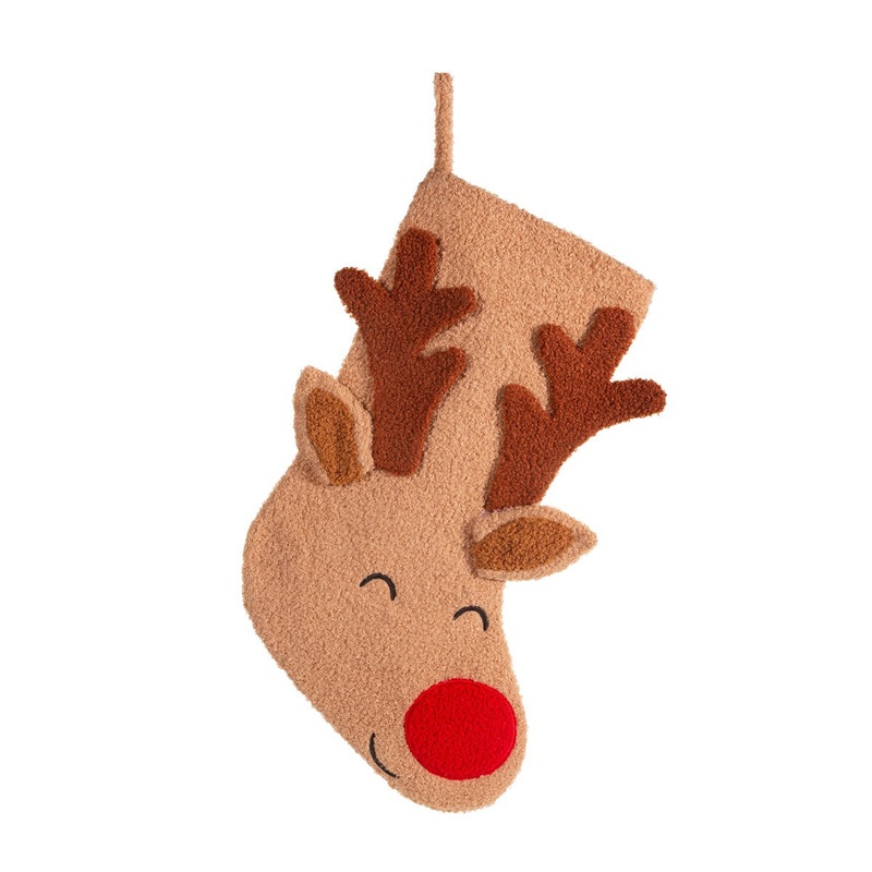 RJB Stone Rudolph Stocking