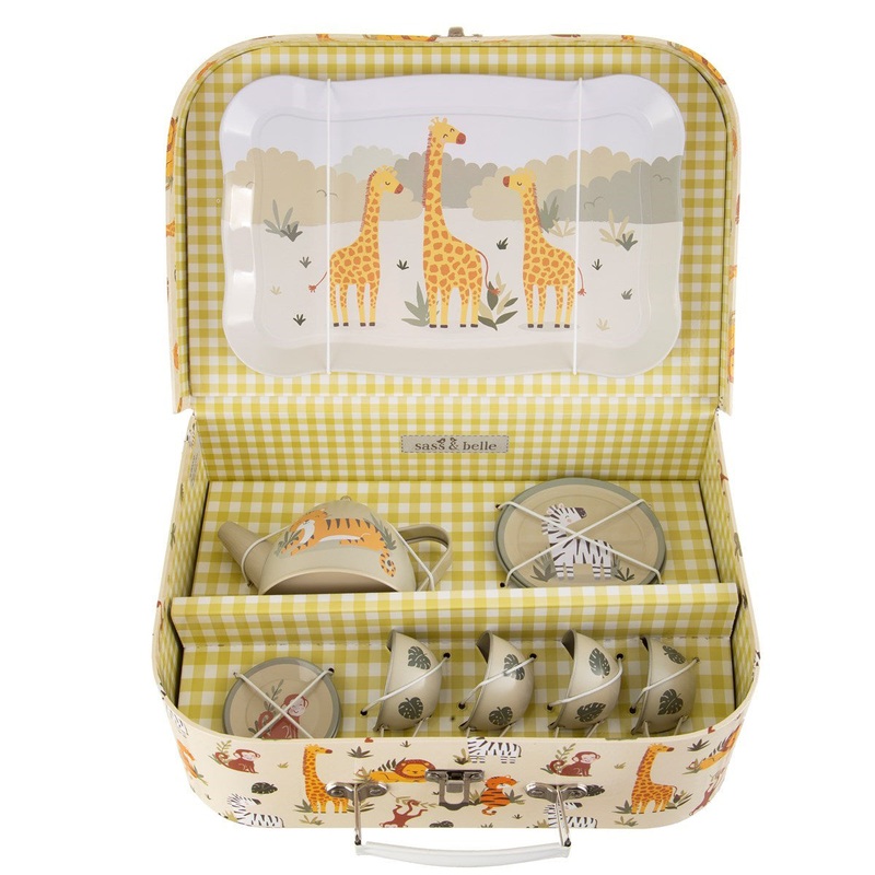 RJB Stone Savannah Safari Kid's Tea Set