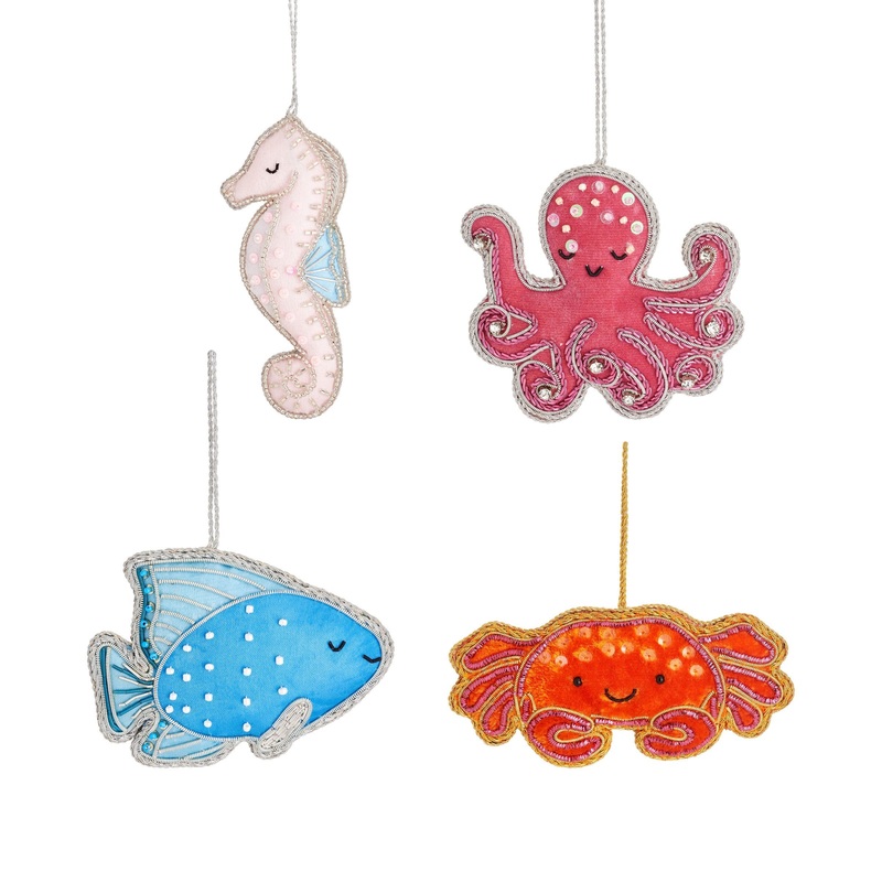 RJB Stone Under The Sea Zari Decorations (1pc)