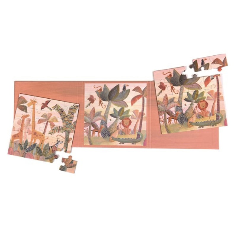 Egmont Toys Puzzle Magnetic Africa