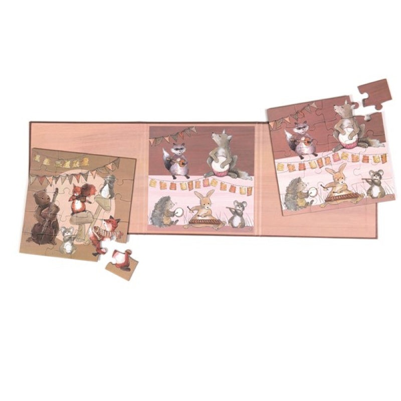 Egmont Toys Puzzle Magnetic Musicians