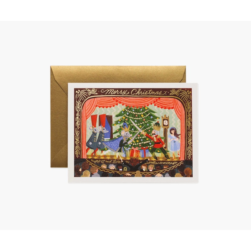 Rifle Paper Co Boxed Set of Nutcracker Christmas Cards