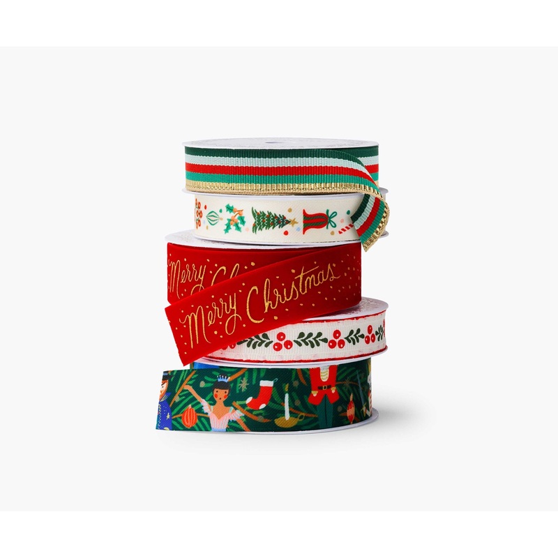 Rifle Paper Co Holiday Ribbon Set
