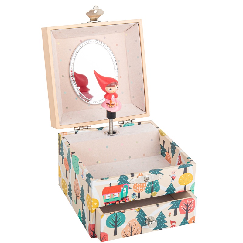 Trousselier Musical Cube Box Red Ridding Hood