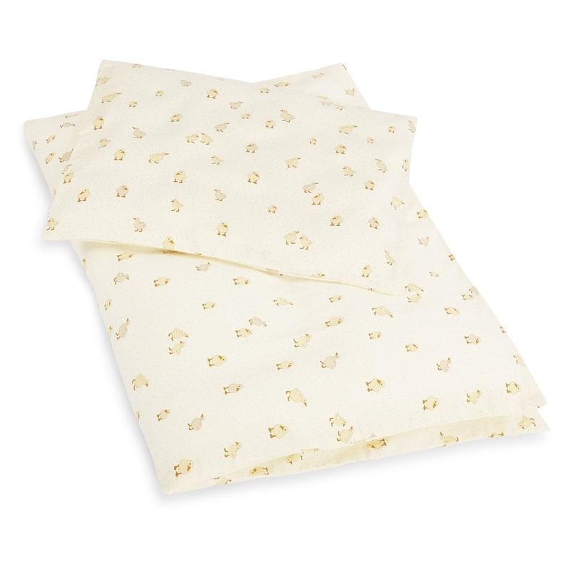 Konges Sljd Junior Bedding GOTS Duckling