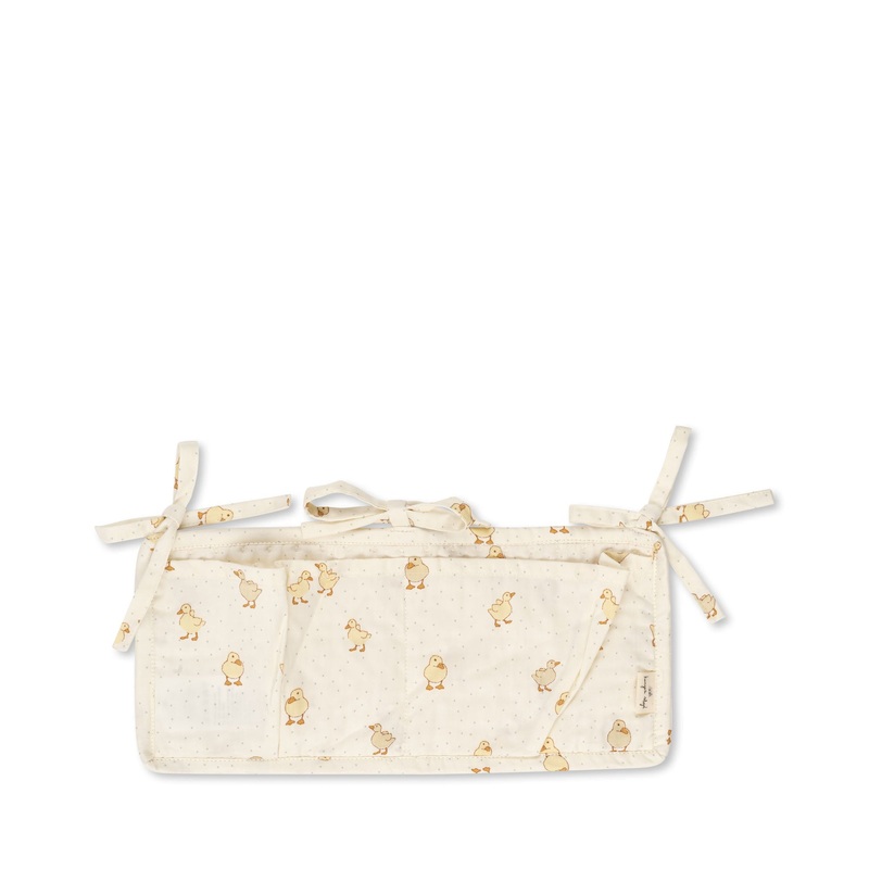 Konges Sljd Quilted Bed Pockets Duckling