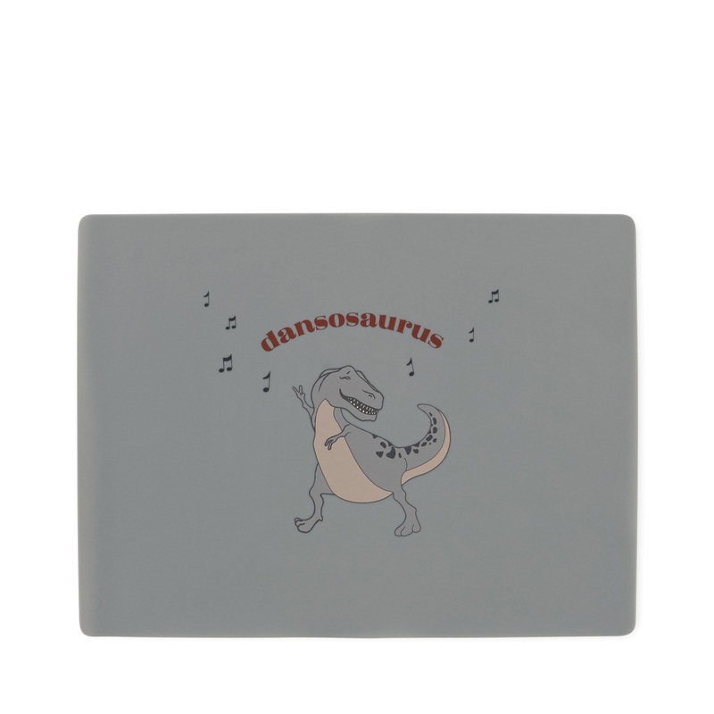 Konges Sljd Silicone Placemat Dansosaurus