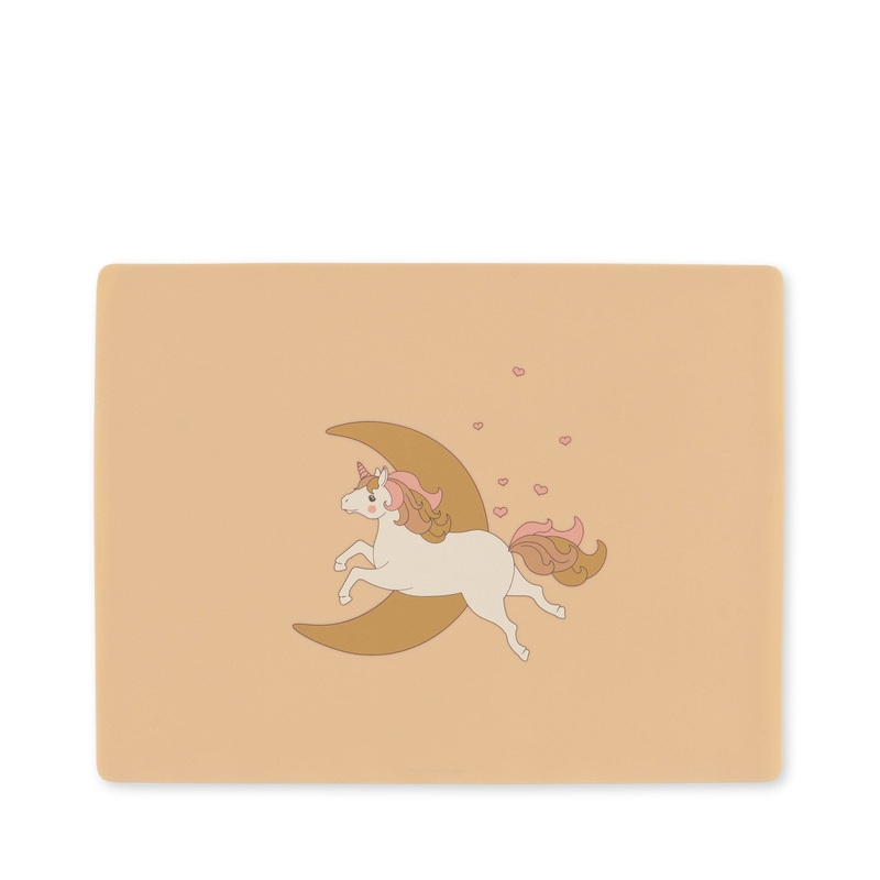 Konges Sljd Silicone Placemat Unicorn