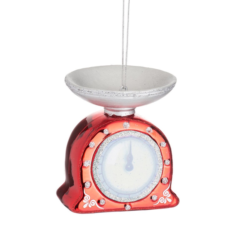 RJB Stone Kitchen Scales Shaped Bauble