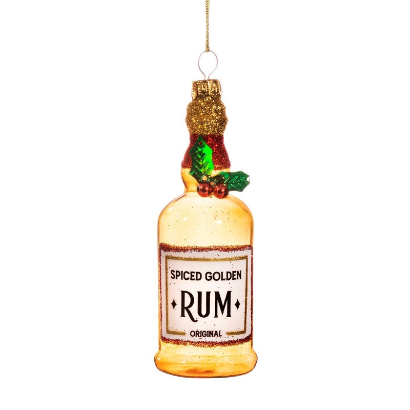 RJB Stone Spiced Golden Rum Shaped Bauble