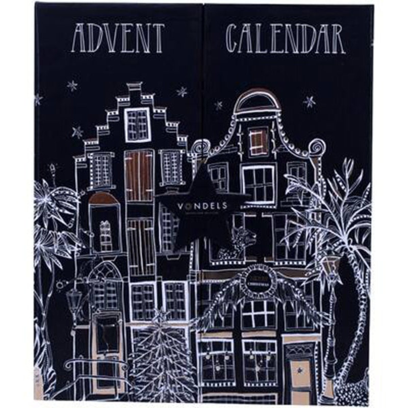 Vondels Advent Calendar with Vondels Medium Ornaments