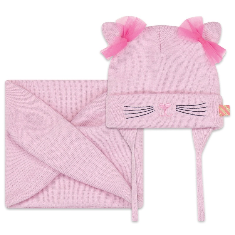 Billieblush Pull On Hat+Snood