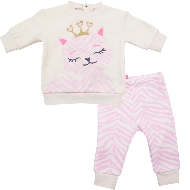 Billieblush Sweater+Trosers Set Ivory
