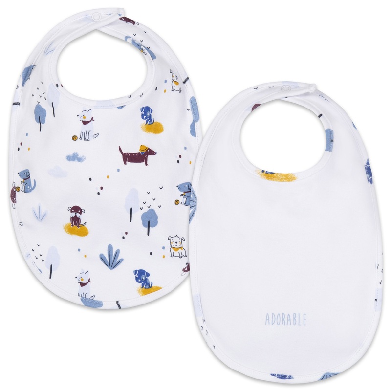 Carrement Beau Bib+Packet White SI