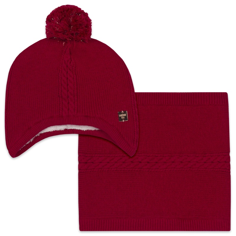 Carrement Beau Pull On Hat+Snood RB