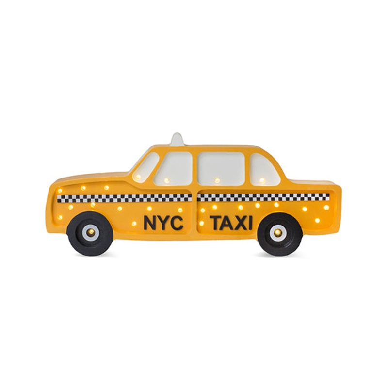 Little Lights NYC Taxi Lamp - Manhattan Yellow (Pre-Order; Est. Delivery in 4-8 Weeks)