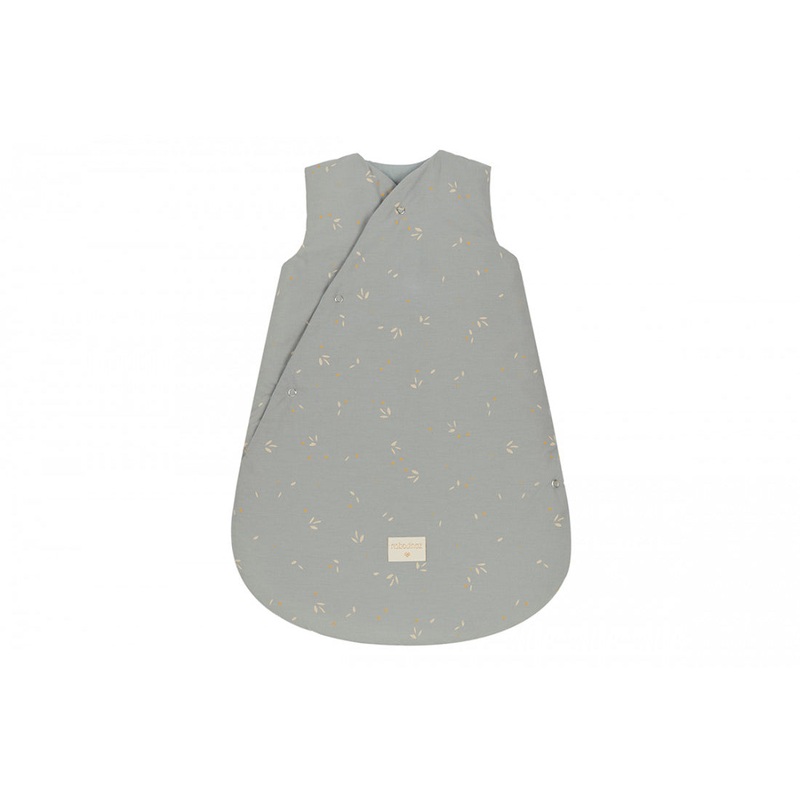 nobodinoz Snowy Warm Sleeping Bag Willow Soft Blue