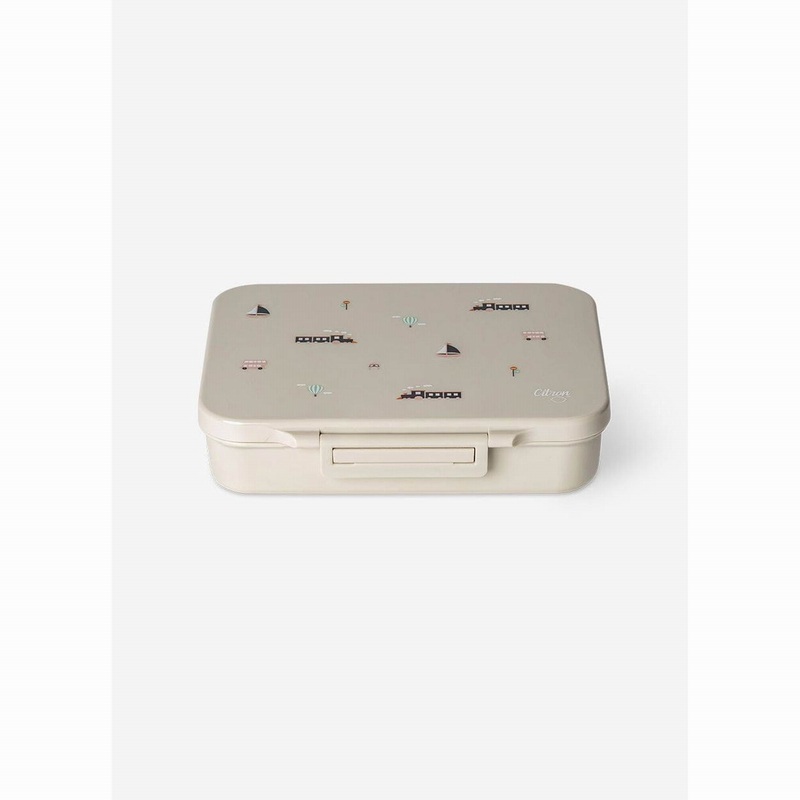 Citron Incredible Tritan Lunchbox with 4 Compartments - Vehicles