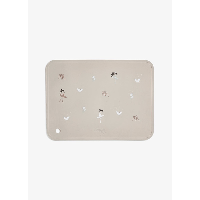 Citron Silicone Placemat Rectangle - Ballerina