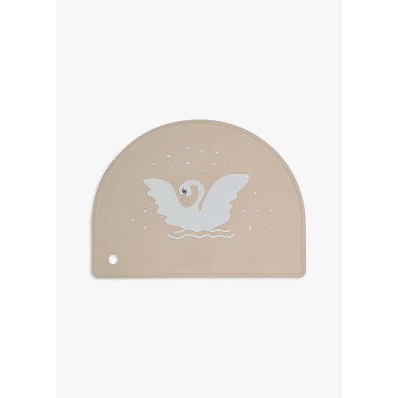 Citron Silicone Placemat Semicircle - Ballerina