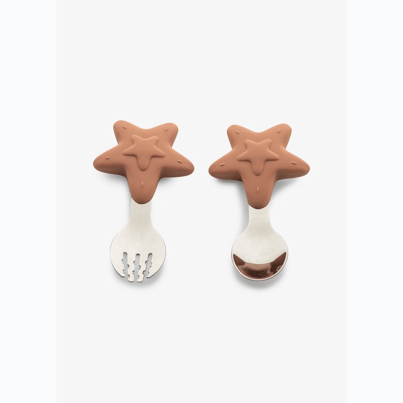 Citron Spoon & Fork - Stars