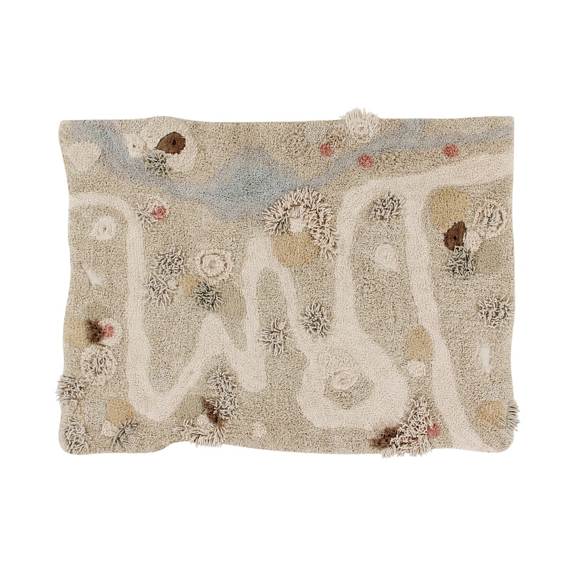Lorena Canals Cotton Woods Path of Nature Machine Washable Play Cotton Rug (Pre-Order; Est. Delivery in 4-8 Weeks)
