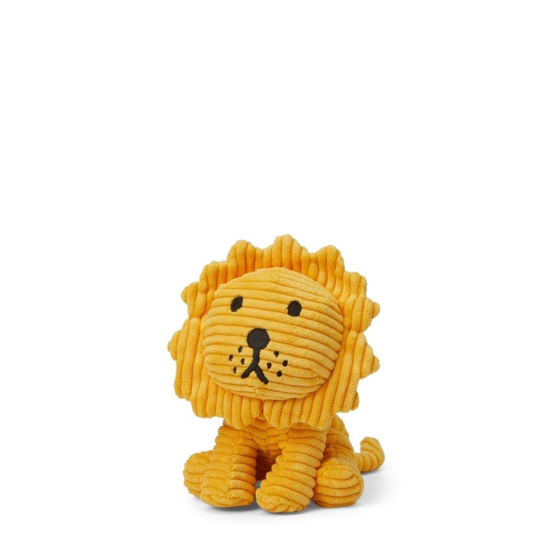 Miffy Bon Ton Toys Lion Eco Corduroy Yellow - 17 cm - 7''