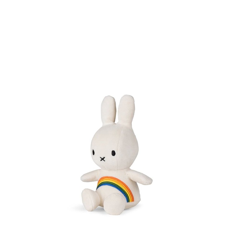 Miffy Bon Ton Toys Miffy Rainbow Offwhite - 18 cm - 7"