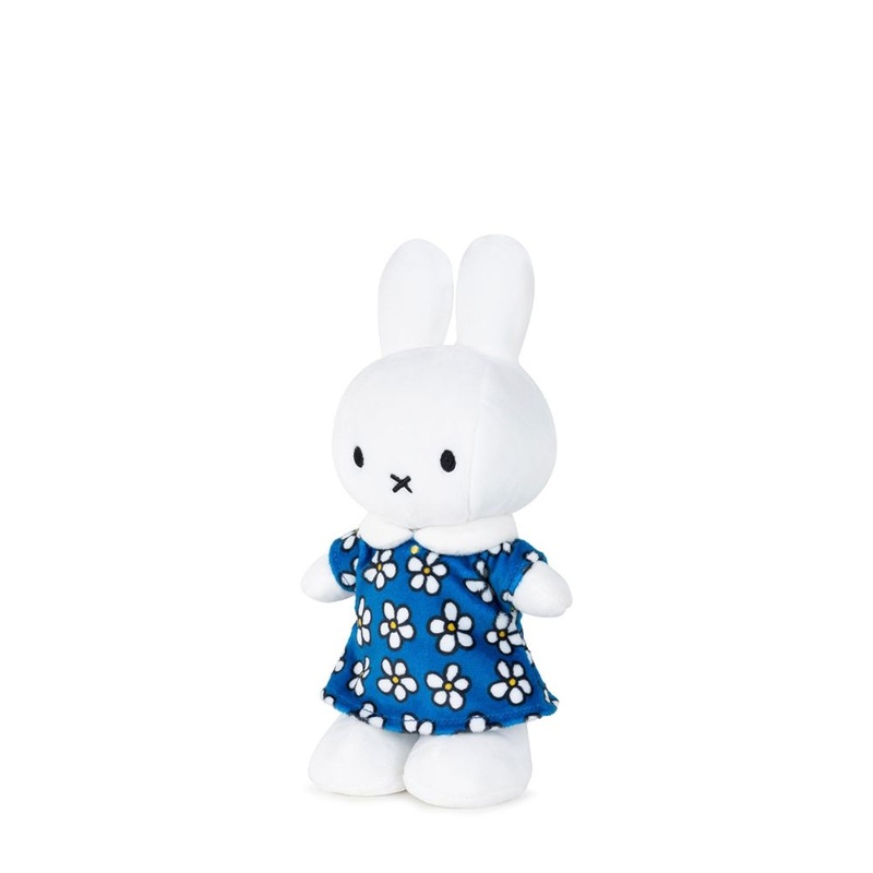 Miffy Bon Ton Toys Miffy Standing Flower Dress - 24 cm - 9,5"