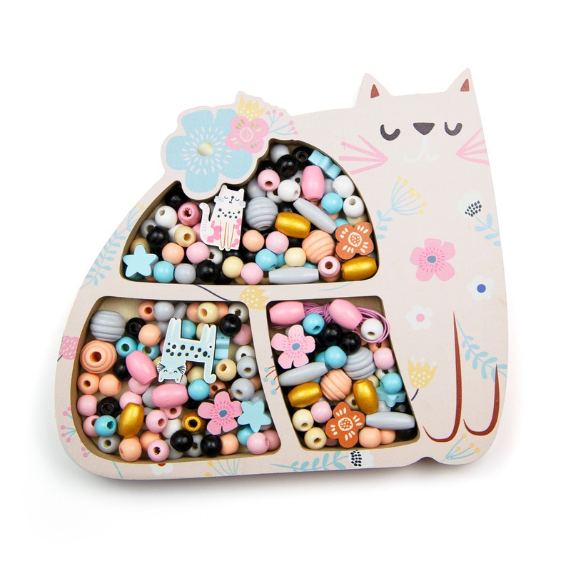 Sycomore Cat Wooden Beads