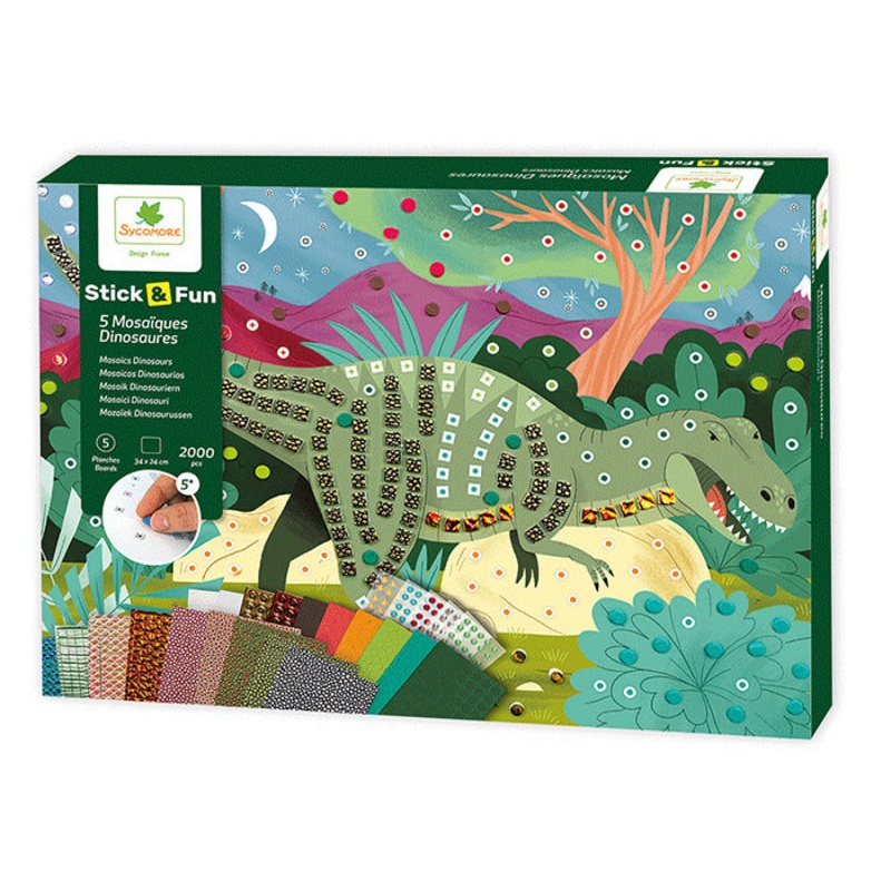 Sycomore XL Mosaics Dinosaurs