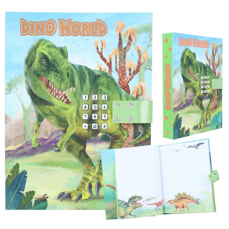 Depesche Dino World Diary with Code and Sound